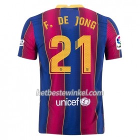 FC Barcelona Frenkie de Jong 21 Voetbalshirts Thuis 2020/21